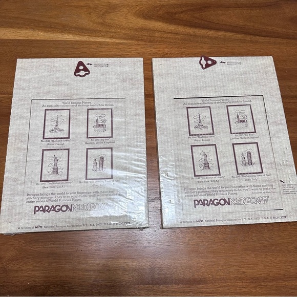 2 Sealed PARAGON Needlecraft Stitching Kits - Picture 7 of 8